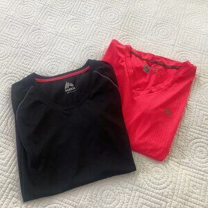 Two RBX performance shirts Size L